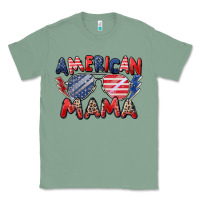Sage American mama Classic Tee - Zillion Design Studio