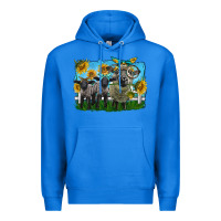 True Royal cute hempshire sheep family Premium Hoodie - LillyAllenDesigns