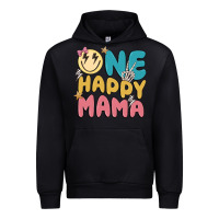 Black one happy mama Urban Hoodie - MaliasSmallBusiness