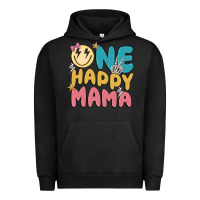 Pigment Black one happy mama Urban Hoodie - MaliasSmallBusiness