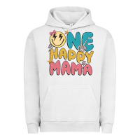 Pigment Lunar Rock one happy mama Urban Hoodie - MaliasSmallBusiness