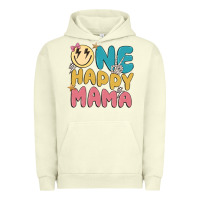 Pigment Pistachio one happy mama Urban Hoodie - MaliasSmallBusiness