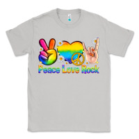 Moon Dust peace love rock pride Classic Tee - texasbilliewilder