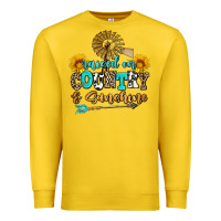 Lemon raised on country and sunshine Premium Sweatshirt - AdoDesignShop