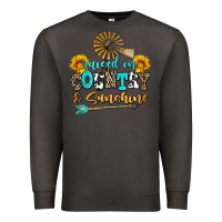 Smoke raised on country and sunshine Premium Sweatshirt - AdoDesignShop