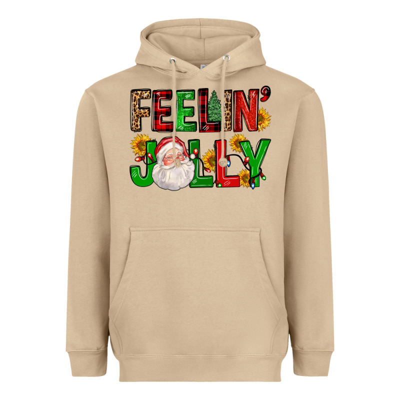 Feelin' Jolly Heavyweight Hoodie by FaDigitalArtStudio | Teevron