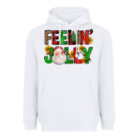 White feelin' jolly Heavyweight Hoodie - FaDigitalArtStudio