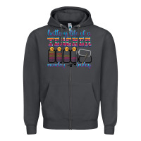 Smoke battery life of a teacher Zipper Hoodie - texasbilliewilder