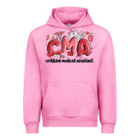 Fuchsia Pink valentines day cma Urban Hoodie - MaliasSmallBusiness