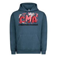 Pigment Midnight Navy valentines day cma Urban Hoodie - MaliasSmallBusiness