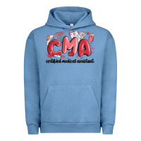 Pigment Pebble Blue valentines day cma Urban Hoodie - MaliasSmallBusiness