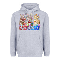 Heather Grey eastteacher Heavyweight Hoodie - RacoonDesign
