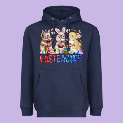 Eastteacher Heavyweight Hoodie Designed By Racoondesign