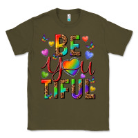 Army Green pride be you tiful Classic Tee - texasbilliewilder