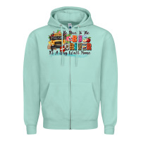 Seafoam be nice to the bus driver its a long walk home Zipper Hoodie - texasbilliewilder