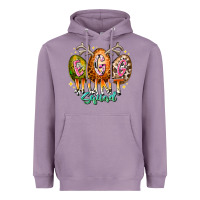 Lavender egg hunt squad Heavyweight Hoodie - RacoonDesign
