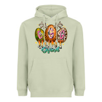 Matcha egg hunt squad Heavyweight Hoodie - RacoonDesign
