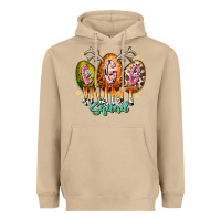 Mushroom egg hunt squad Heavyweight Hoodie - RacoonDesign