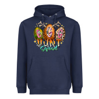Navy egg hunt squad Heavyweight Hoodie - RacoonDesign