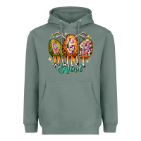 Sage egg hunt squad Heavyweight Hoodie - RacoonDesign