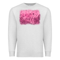 Oatmeal Heather pink glitter background Premium Sweatshirt - JahusDesignShop