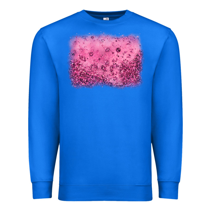 Pink Glitter Background Premium Sweatshirt by JahusDesignShop | Teevron