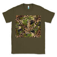 Army Green camouflage mama Classic Tee - BarkalooDesign