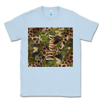Dusty Blue camouflage mama Classic Tee - BarkalooDesign