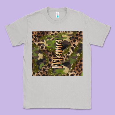 Camouflage Mama Classic Tee Designed By Barkaloodesign