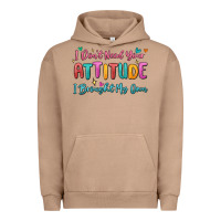Pigment Burro i don't need your attitude i brought my own Urban Hoodie - MaliasSmallBusiness