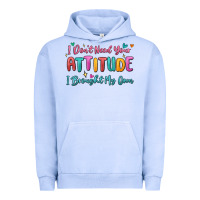 Pigment Grape Ice i don't need your attitude i brought my own Urban Hoodie - MaliasSmallBusiness