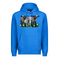 True Royal baby sheeps with daisies Premium Hoodie - LillyAllenDesigns
