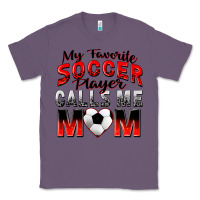 Lavender my favorite soccer player calls me mom Classic Tee - Zillion Design Studio