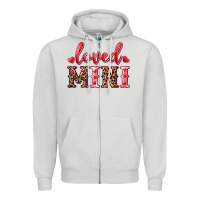 Dove Grey loved mini Zipper Hoodie - RanaPortraitStore