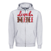 Heather Grey loved mini Zipper Hoodie - RanaPortraitStore