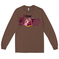 Chestnut Pink Christmas true story holy family Long Sleeve Tee - RanaPortraitStore