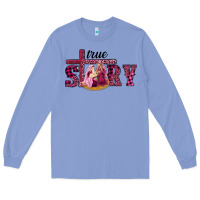 Colony Blue Pink Christmas true story holy family Long Sleeve Tee - RanaPortraitStore