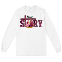 White Pink Christmas true story holy family Long Sleeve Tee - RanaPortraitStore