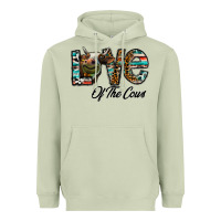 Matcha lov of thecows Heavyweight Hoodie - CowhideDigitalArt