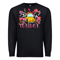 Black bus driver Premium Sweatshirt - AdoDesignShop