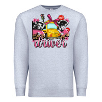Heather Grey bus driver Premium Sweatshirt - AdoDesignShop