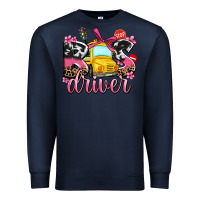 Navy bus driver Premium Sweatshirt - AdoDesignShop