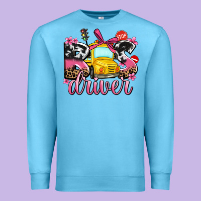 Bus Driver Premium Sweatshirt Designed By Adodesignshop