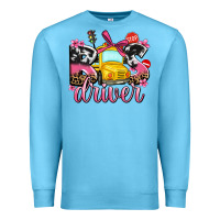 Ocean Blue bus driver Premium Sweatshirt - AdoDesignShop