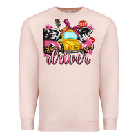 Pale Pink bus driver Premium Sweatshirt - AdoDesignShop