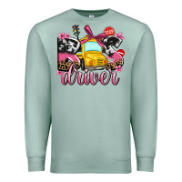 Seafoam bus driver Premium Sweatshirt - AdoDesignShop