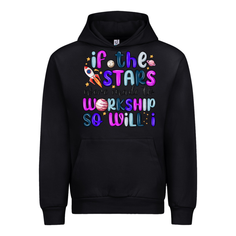 If The Stars Were Made To Worship So Will I Urban Hoodie by MaliasSmallBusiness | Teevron