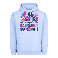 Pigment Grape Ice if the stars were made to worship so will i Urban Hoodie - MaliasSmallBusiness