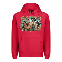 Cardinal 3 western horses running free Premium Hoodie - LillyAllenDesigns