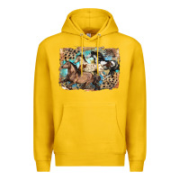 Lemon 3 western horses running free Premium Hoodie - LillyAllenDesigns